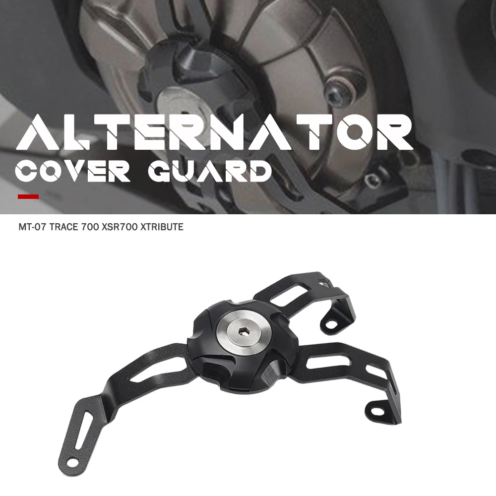 

Alternator Cover Guard For Yamaha MT-07 MT 07 RM04 RM 04 TRACE 700 XSR700 XSR 700 XTribute 2015 2016 2017 2018 2019 2010 2021