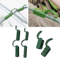 10 pcs 8111620mm greenhouse film pressing fixed snap clip shade frame pipe tube net hoop buckle plant stake extension support
