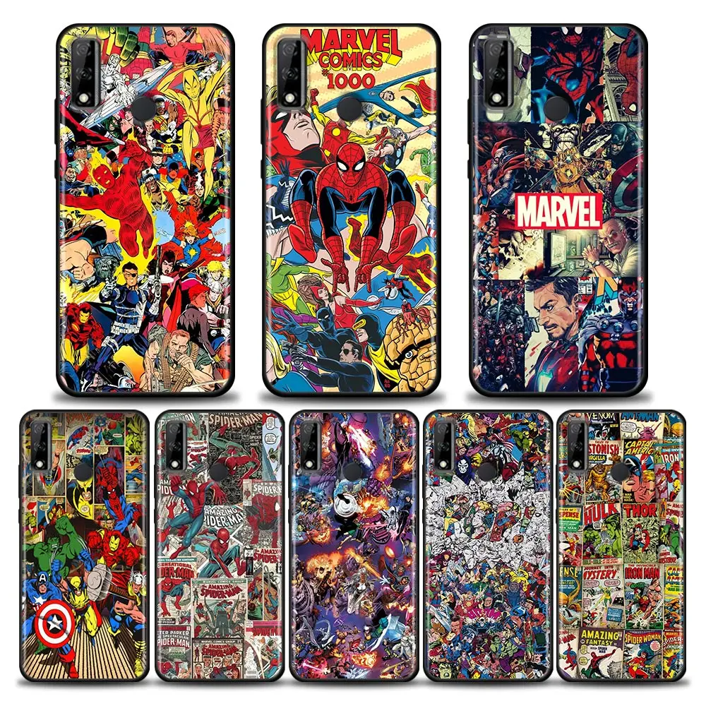 

Funny Marvel Avengers Poster Comic Anime Phone Case For Honor X8 60 8X 9X 50 30i 21i 20 9A Play Nova 8i 9 SE Y60 Magic4 Pro Lite