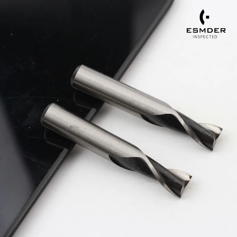 

1PC D3 D4 D5 D6 D8 D10 D12 D14 D16 D18 D20 2F Straight Shank Keyway Milling Cutter Hard Alloy Carbide CNC Lather Cutter Tool