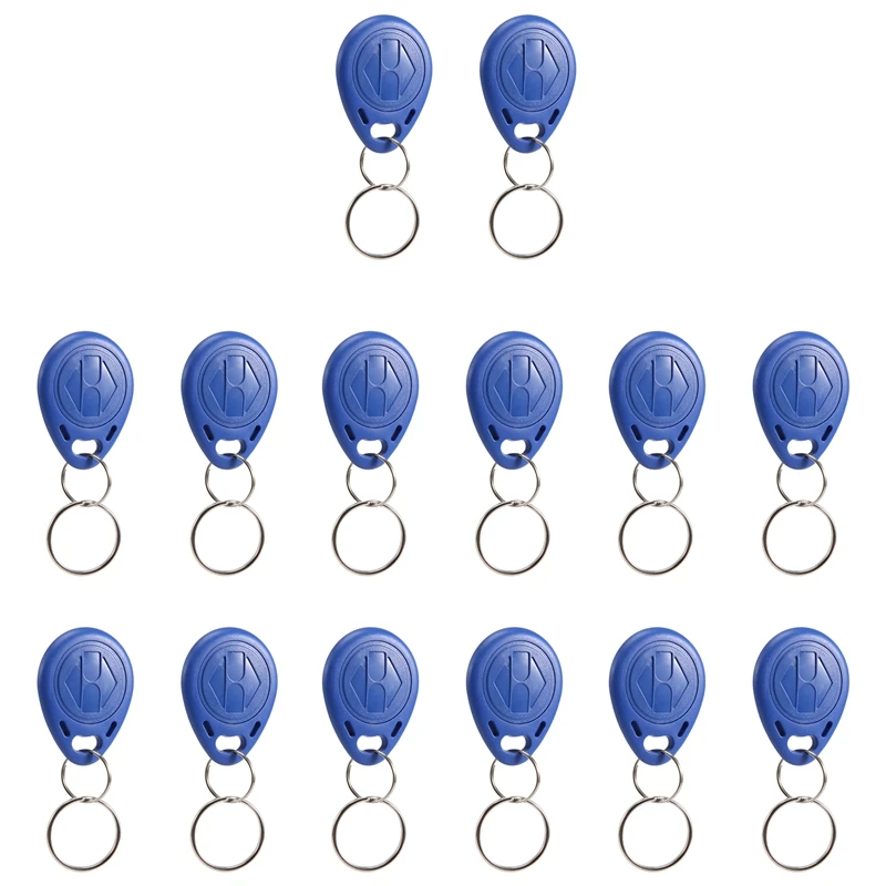 

50 шт. RFID-метки 125 кГц, беспроводные радиочастотные карты, брелоки, брелок для контроля доступа, умная магнитола T5577, универсальный