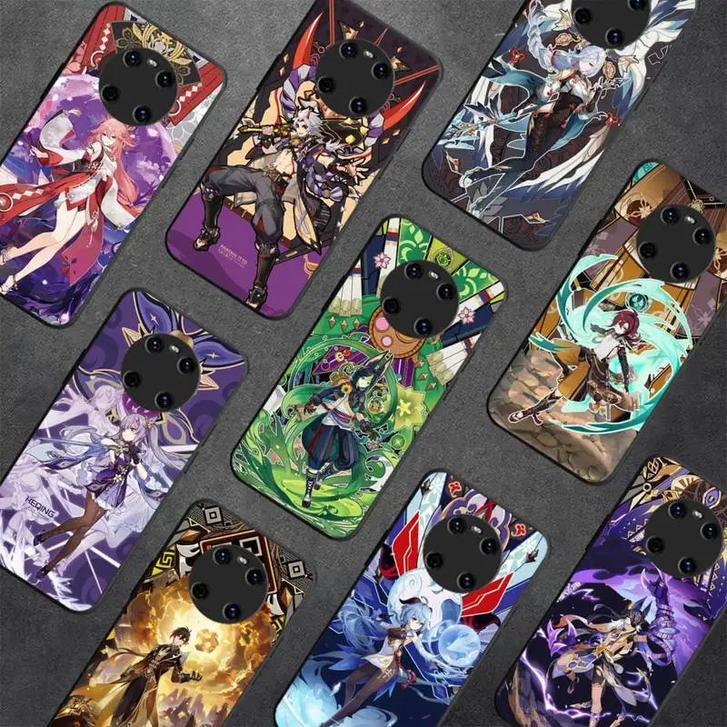 

Genshin Impact cool Role Phone Case for Huawei Y 6 9 7 5 8s prime 2019 2018 enjoy 7 plus