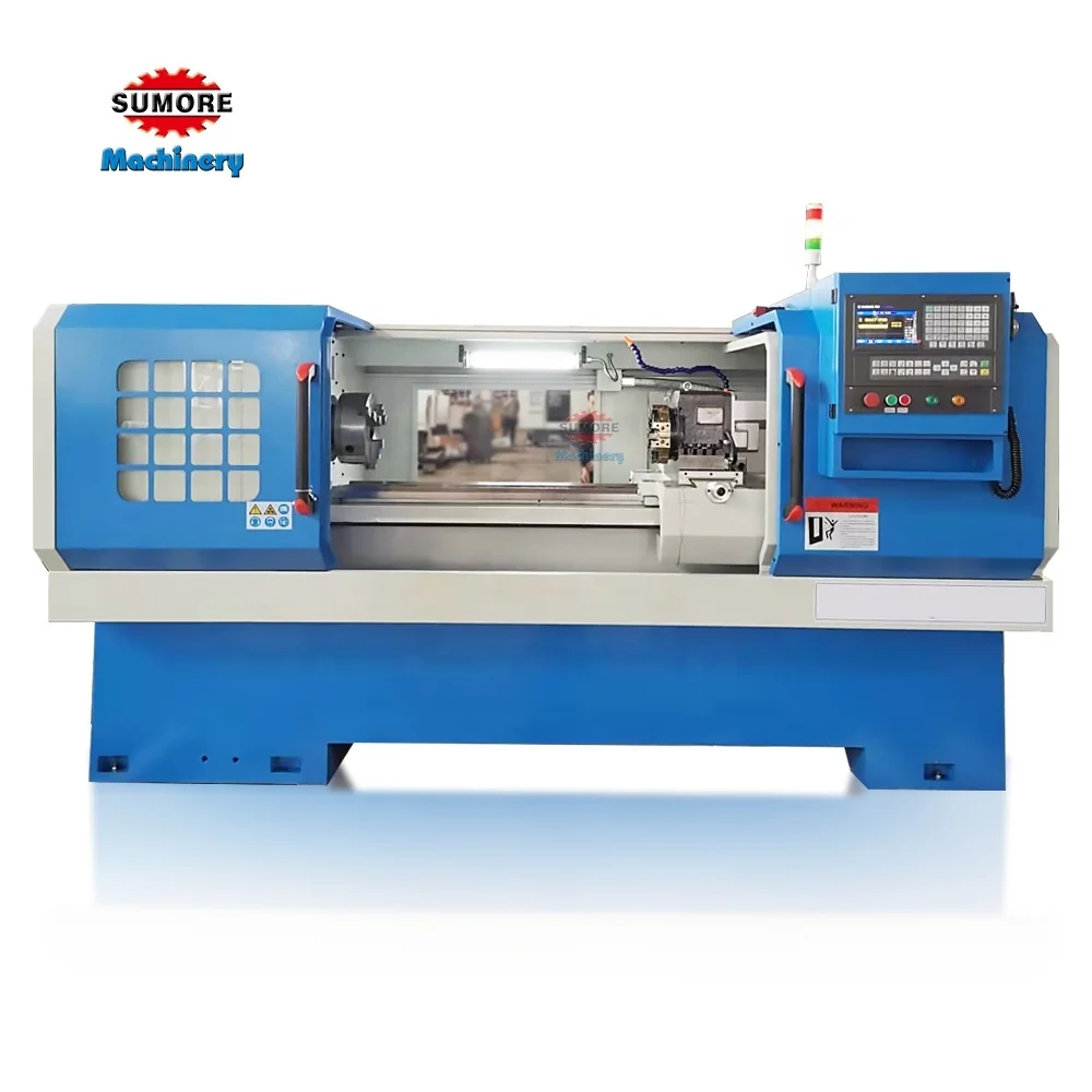 Прецизионная цена Siemens CK6136 CK6140 CK6150 CK6180 токарный станок с ЧПУ Hine SP2119 SUMORE