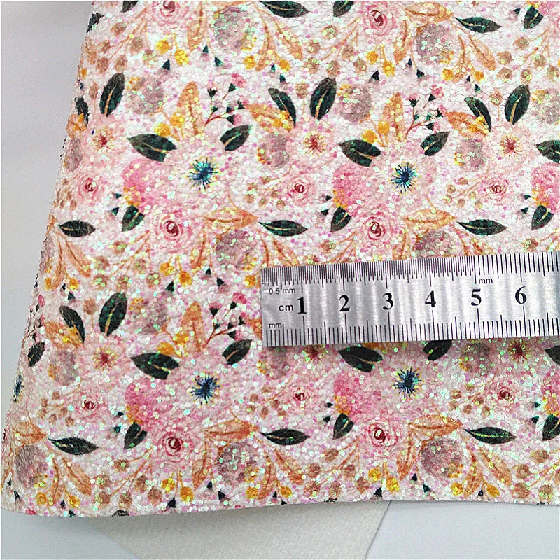 Блестящие листы для бантов 21 х29 см Q632 |