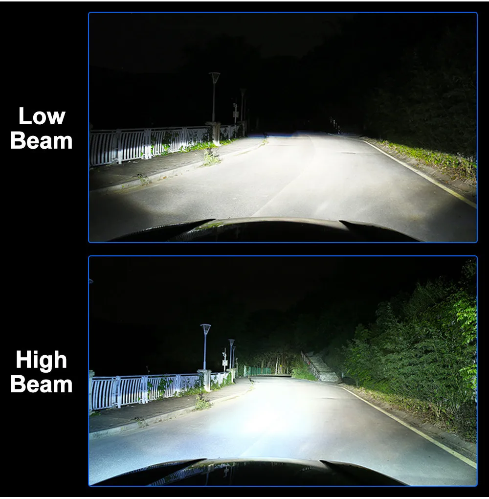 2 шт. для TOYOTA VIOS NCP93-2008-2017 6000k H4 сверхъяркая фара ближнего/дальнего света лампочка