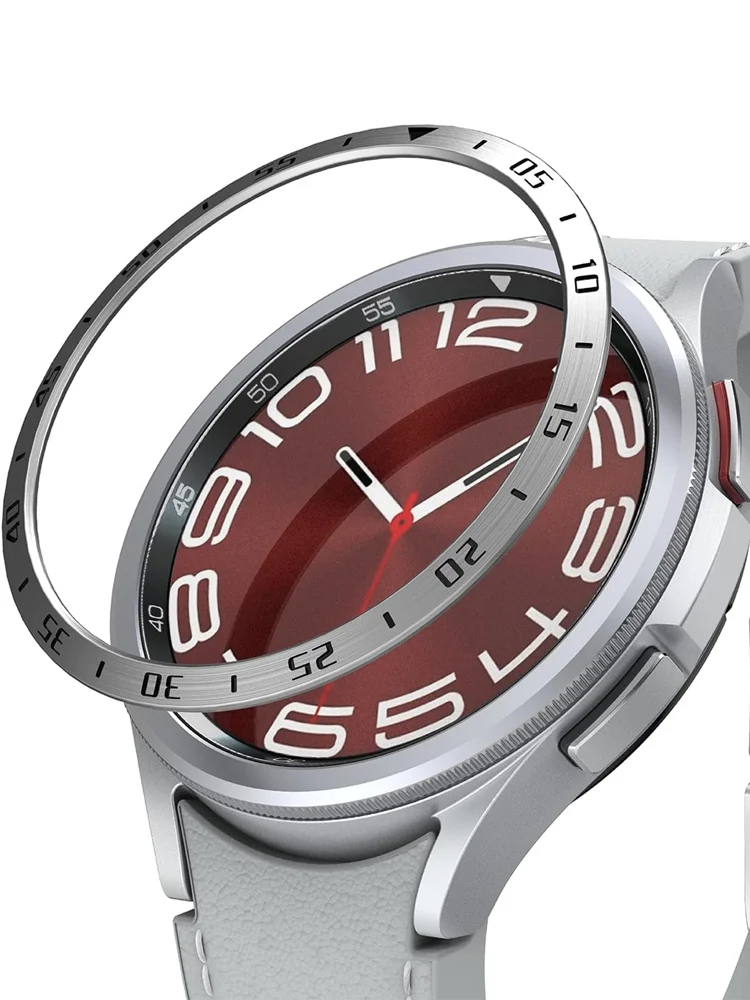 

Bezel Ring for Samsung Galaxy Watch 6 Classic Case 47mm 43mm Hard Anti Scratch Stainless Steel Frame Protector Cover Accessories