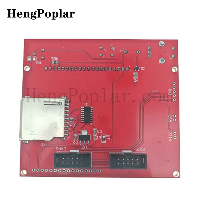 12864 ЖК-контроллер дисплея + адаптер для деталей 3D-принтера RAMPS 1.4 Reprap Mendel GM