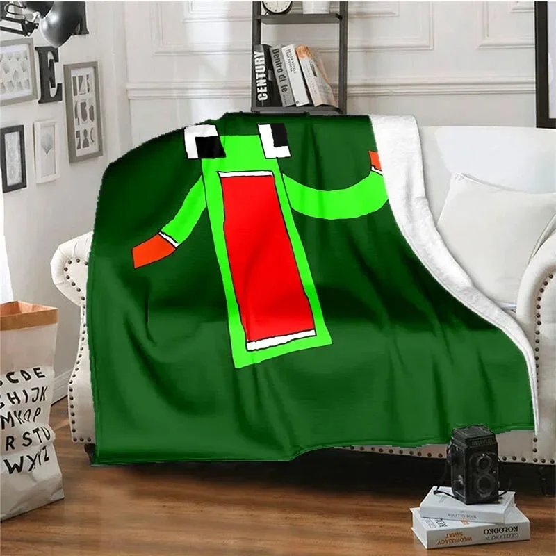 3D мультфильм забавная игра непроизношенная. Подходящее одеяло для детей Подарки