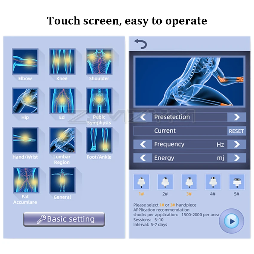 Профессиональный аппарат для ударно-волновой терапии облегчение боли