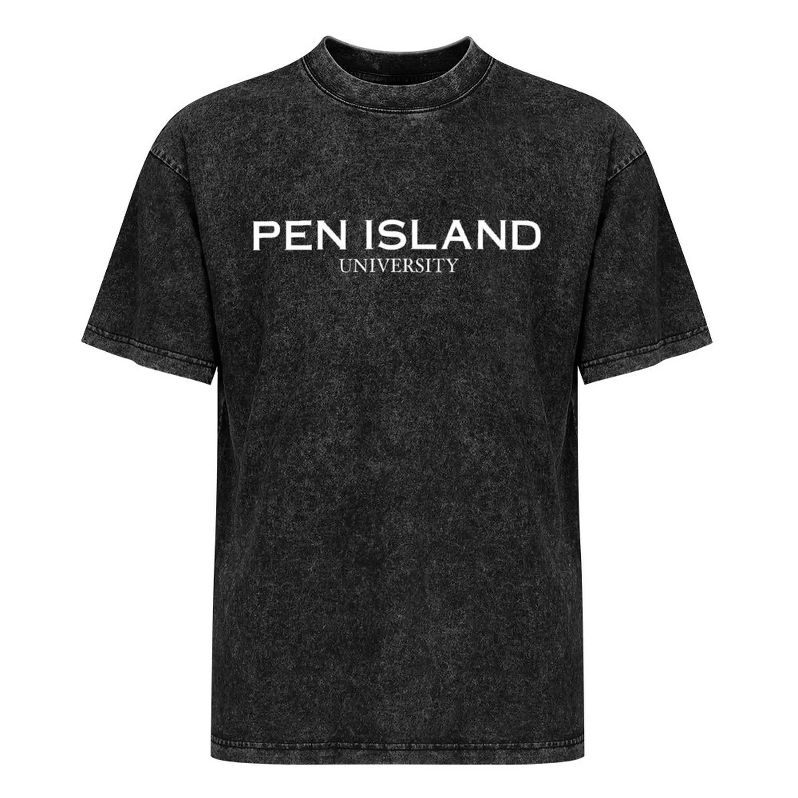 Футболка Pen Island University from BlueyCapsules с веб-комической футболкой для мальчиков белые