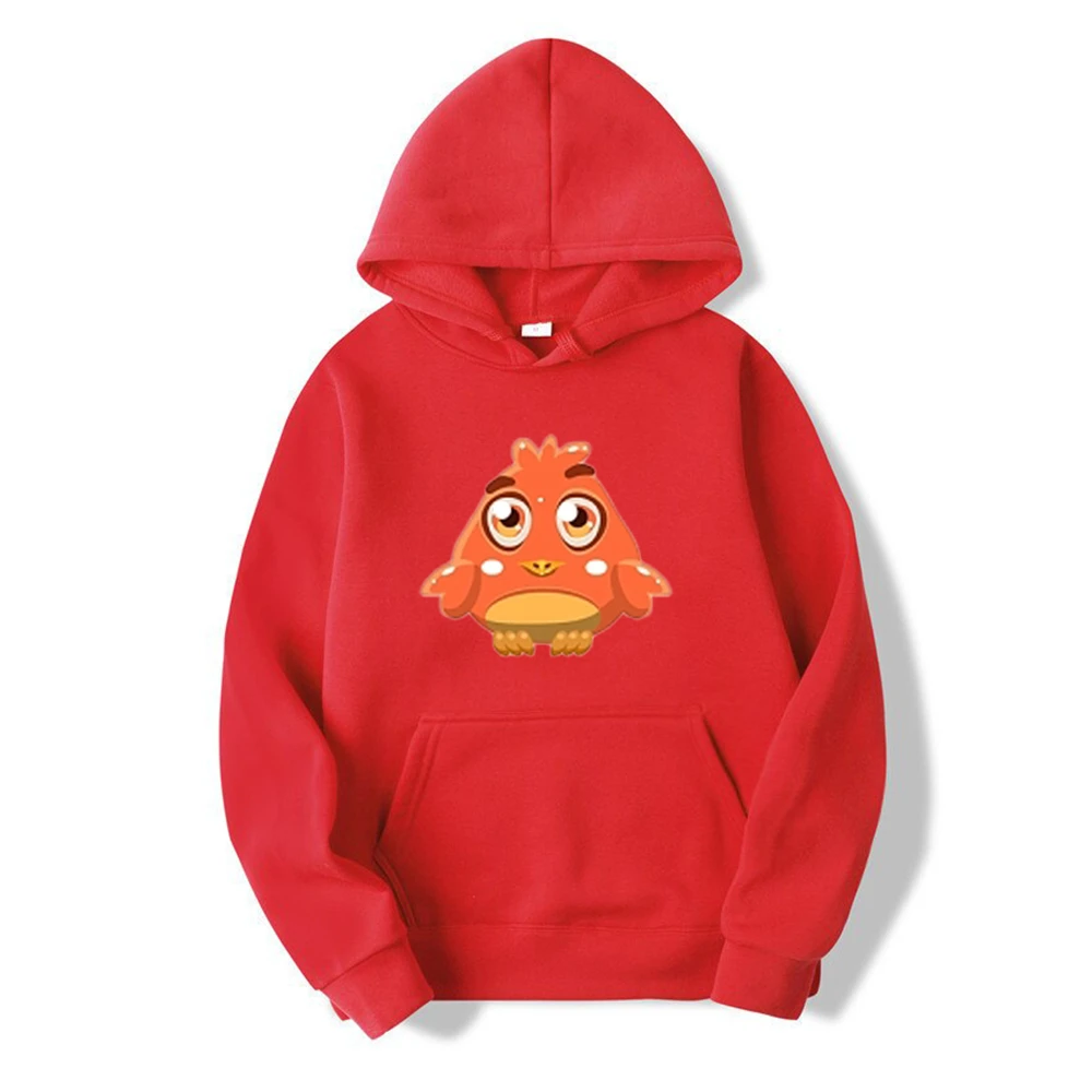 

High-End 2023 New Hoodie Women's Printed Bird Pattern Sweater Men's Pullover Long-Sleeved Couple Hoodie Autumn And Winter Models