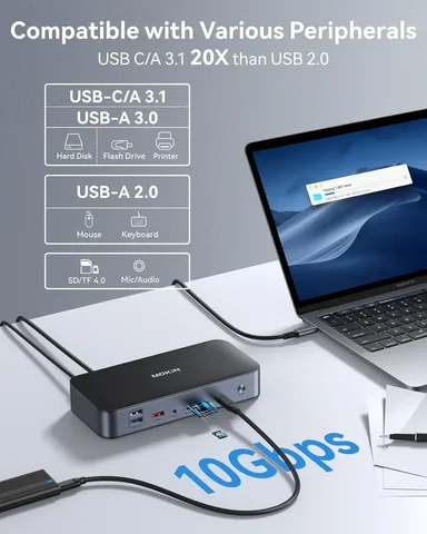 MOKiN 15 в 1 док-станция для MacBook Pro