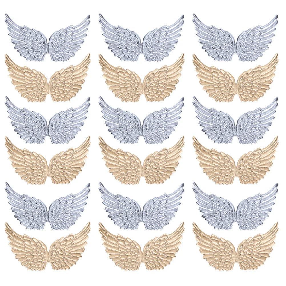

Wing Angelappliques Party Ornament Fabric Embossed Diy Charms Mini Sewing Backpackclothing Sewbag Clothes Crafts