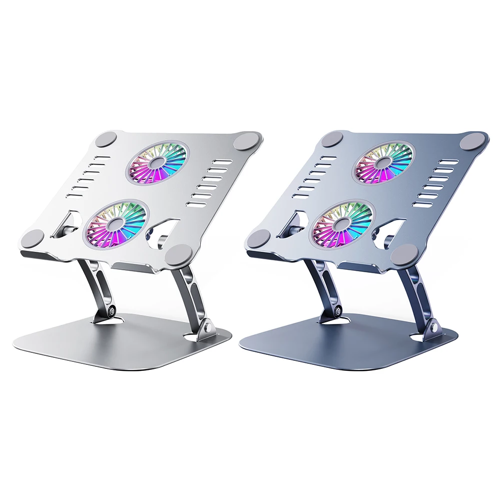 Notebook Fan Cooling Bracket Foldable Portable Laptop Stand Holder Height Adjustable Desktop Organizer Computer Accessories Notebook Fan Cooling Bracket Foldable Portable Laptop Stand Holder Height Adjustable Desktop Organizer Computer Accessories