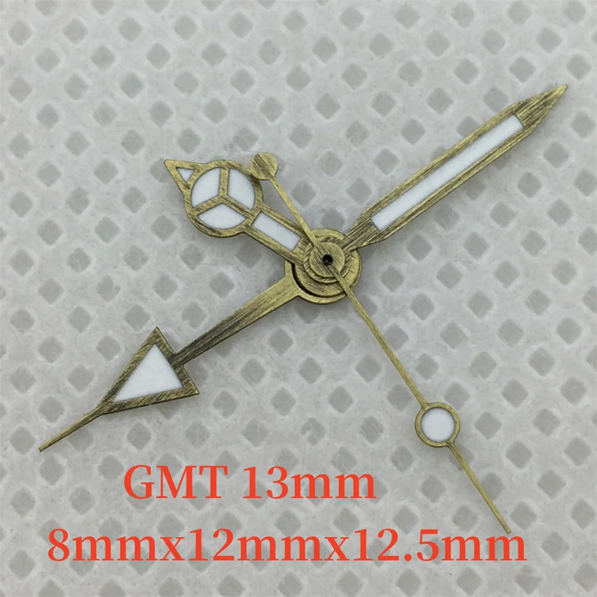 BLIGER бронзовые стрелки GMT 4-контактные зеленые светящиеся в темноте для механизма