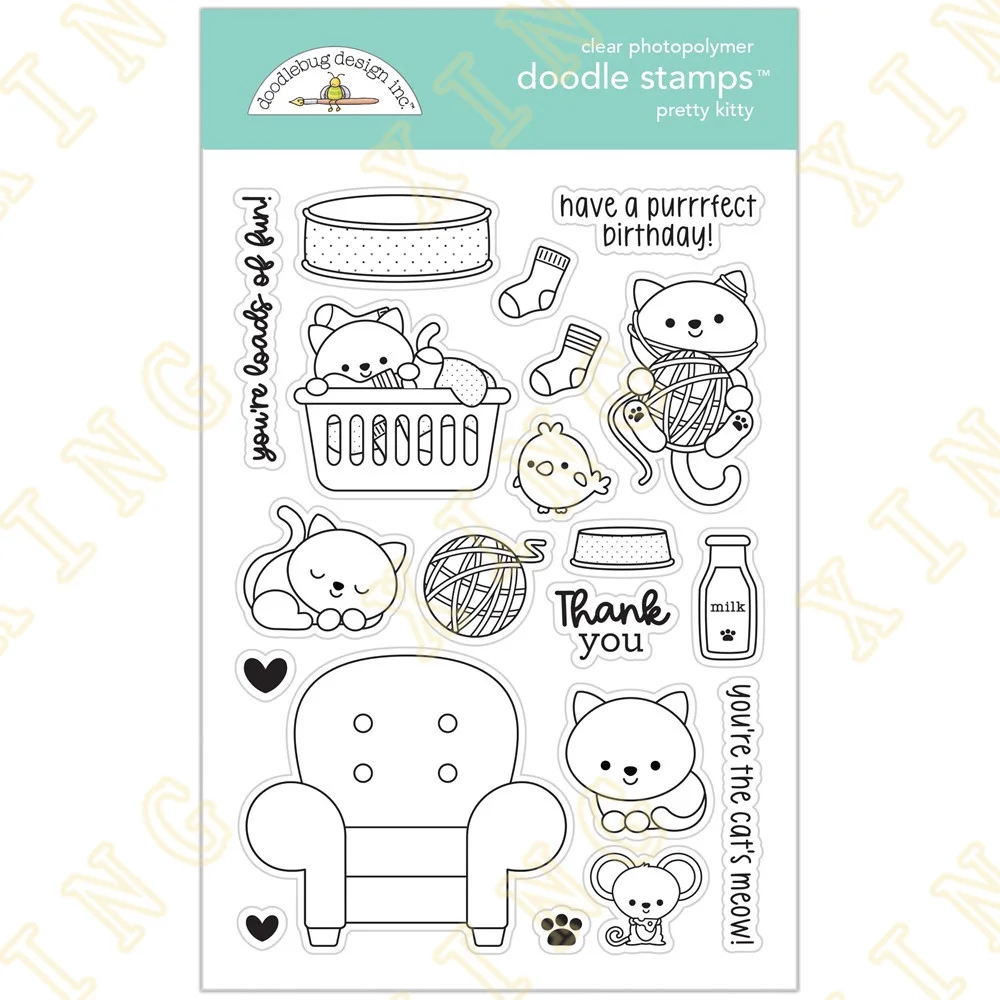 

Pretty Kitty Stamps and Dies New Arrival 2023 Scrapbook Diary Decoration Stencil Embossing Template DIY Greeting Card Handmade