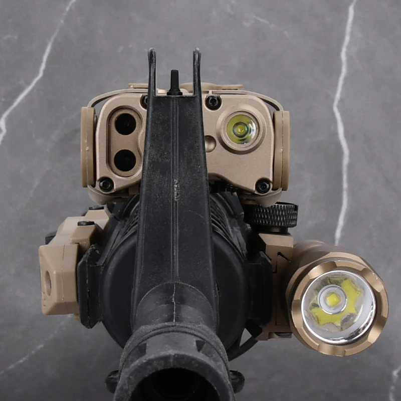 Фото Тактический металлический Surefire M300A M600C NGAL OGL PEQ, красная точка, зеленый лазерный индикатор, двухфункциональный переключатель, подходит для рельса 20 мм, страйкбола, охоты №3