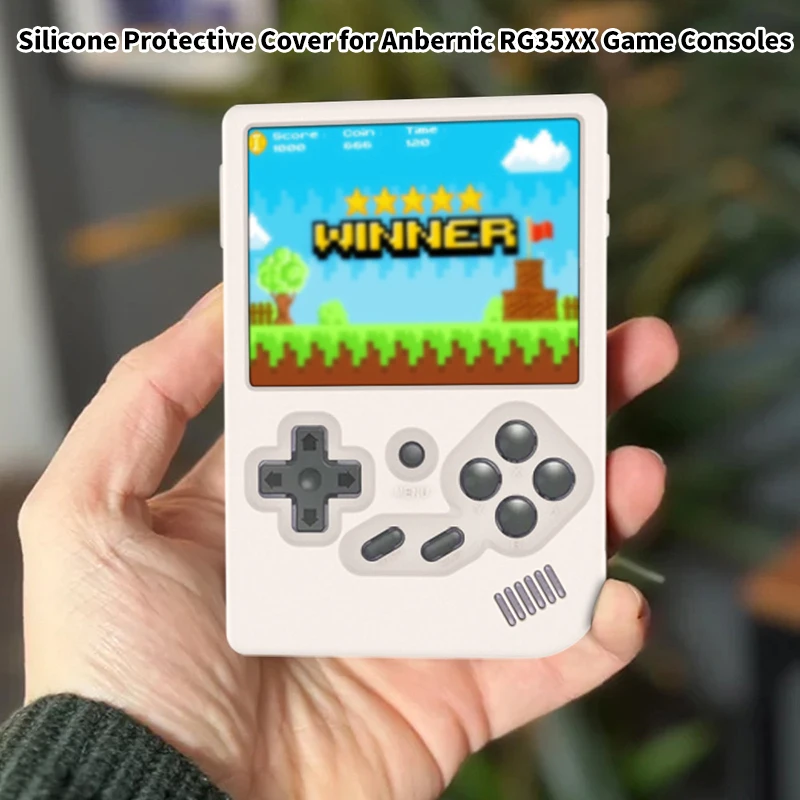 Силиконовый защитный чехол для ANBERNIC RG35XX ретро портативная игровая консоль