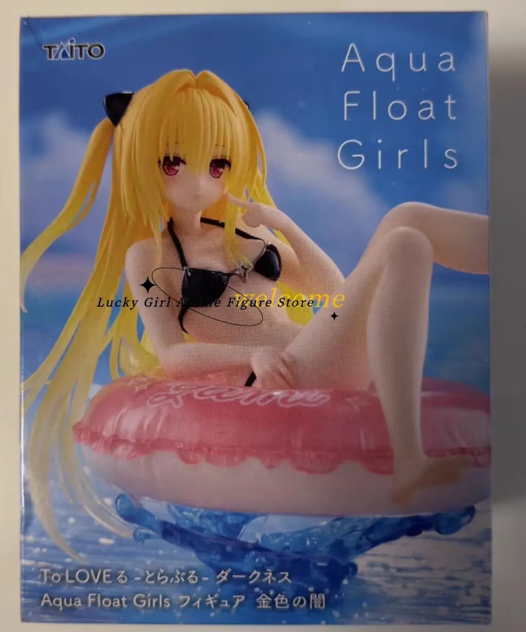 Фото В наличии: Оригинальные фигурки TAiTO To LOVE DARKNESS Aqua Float Girls Momo Belia Deviluke, Yuuki Mikan, Konjiki No Yami. Аниме, кавайные. №4