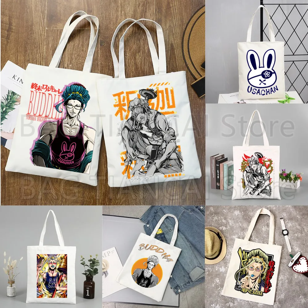 Usachan запись Ragnarok Холщовая Сумка через плечо сумка Будда аниме афродит тоут
