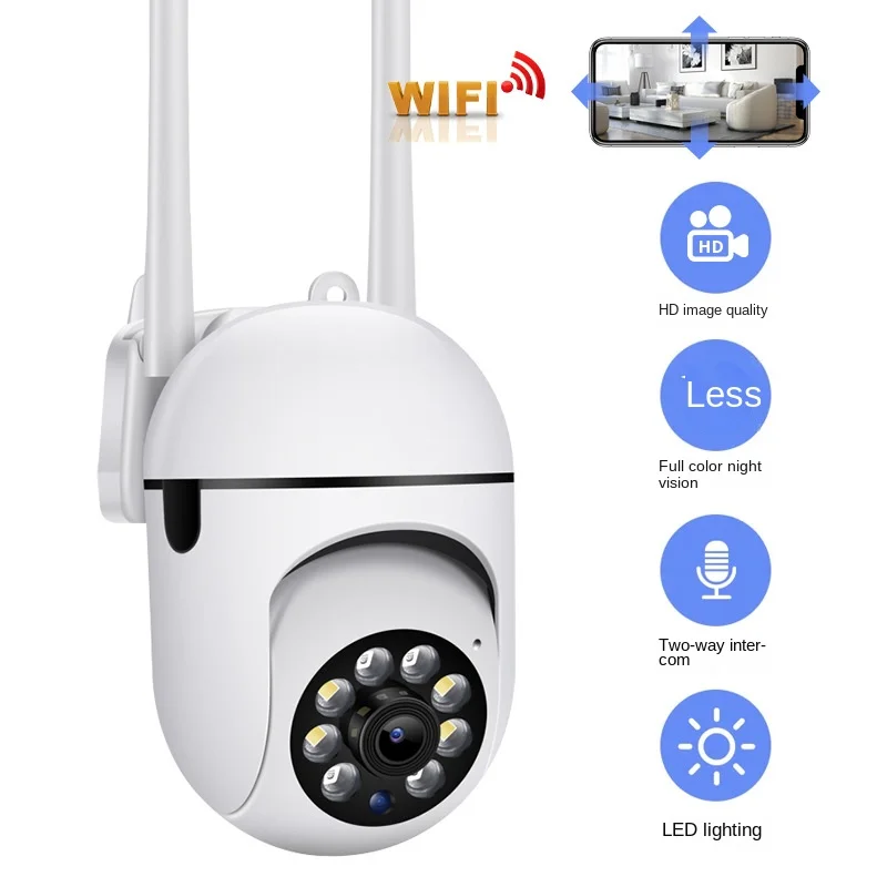 

Беспроводная IP-камера для системы видеонаблюдения A7 1080P