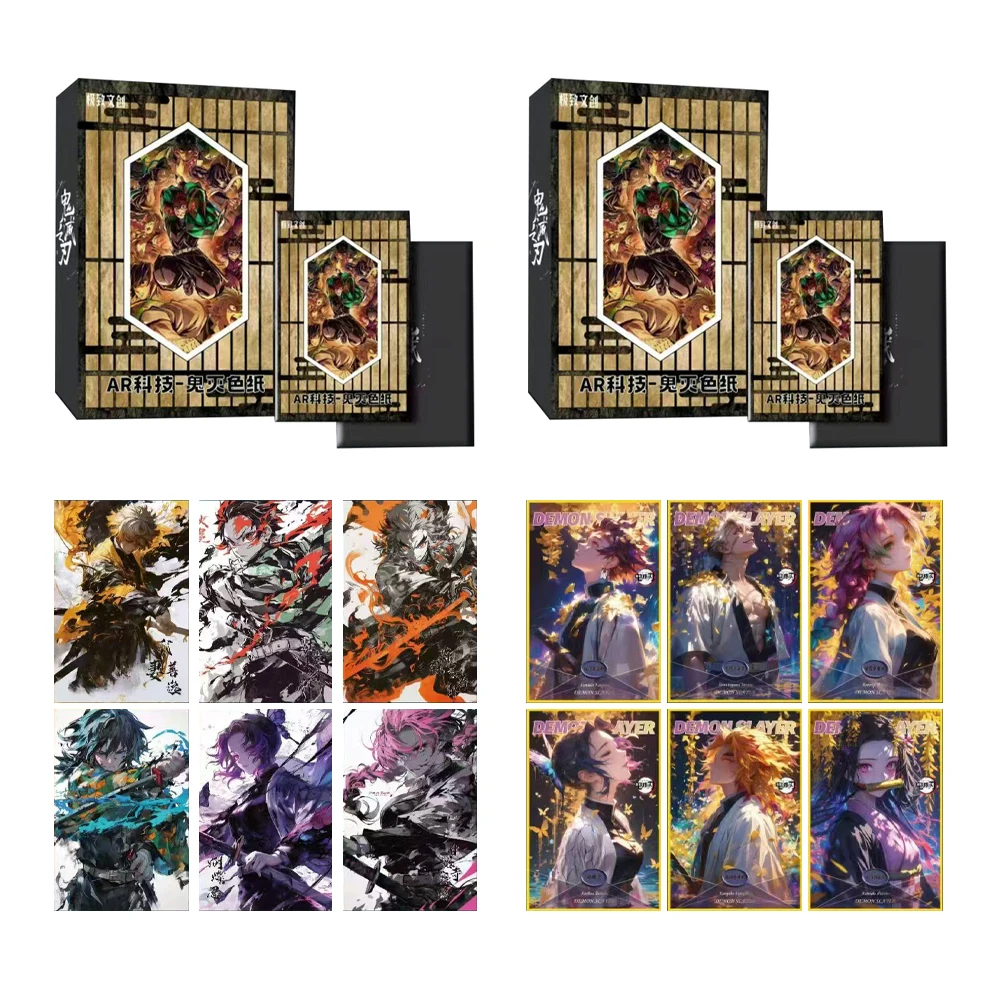 Оптовая продажа новая коллекционная карта Demon Slayer Kamado NezAuko Shinobu редкая доска