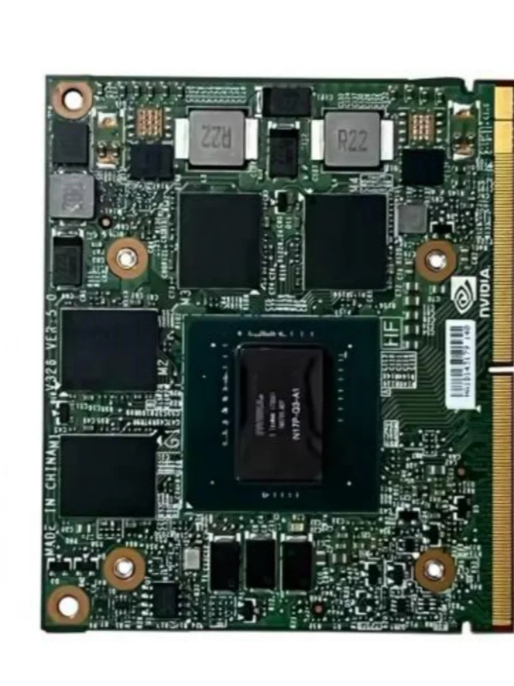 Фото Оригинальная видеокарта M2200 4 ГБ GDDR5 MXM 3.0 для ноутбуков Dell M7510 M7520 HP ZBook15 G3 G4, плата VGA N17P-Q3-A1 M2200M №1