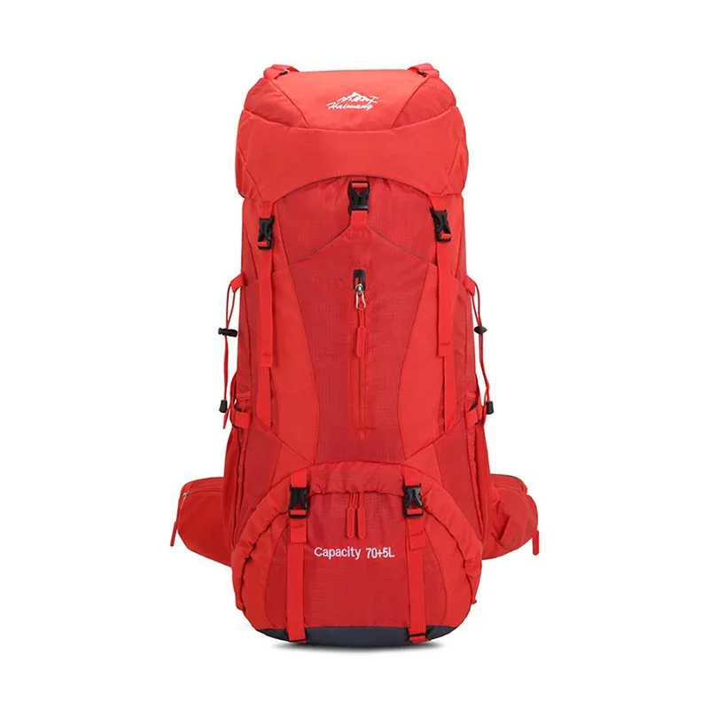 

Outdoor Mountaineering Bag 75L Large-capacity Aluminum Alloy Bracket Detachable Outdoor Travel Hiking Camping Tent Backpack