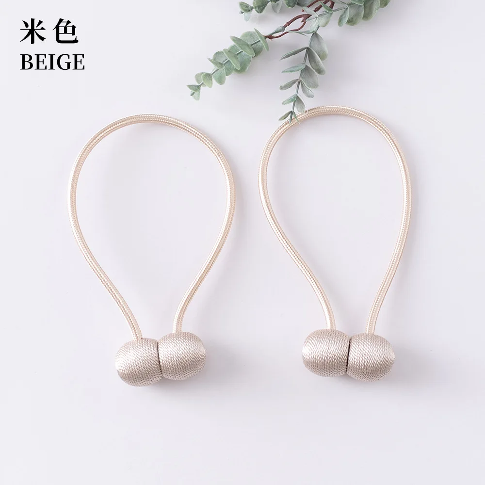 

Магнитные держатели для штор из полиэстера, 2 шт.