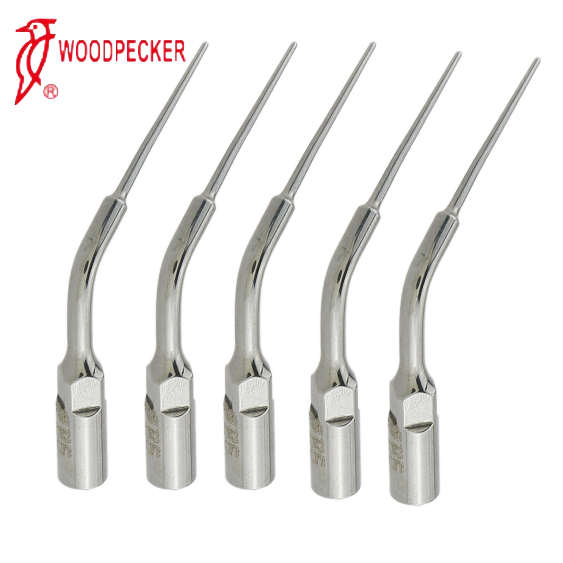 

Woodpecker Dental Ultrasonic Scaler Tips Endodontic Endo Tip Scaling E5 Series Compatible With UDS EMS