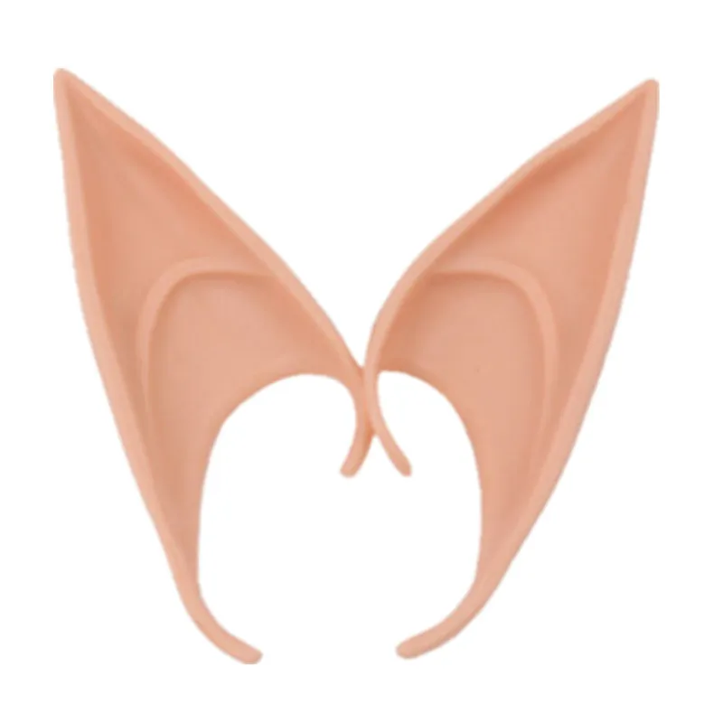2 пары эльфийские уши средней и большой длины Стильный Косплей эльф Пикси мягкое