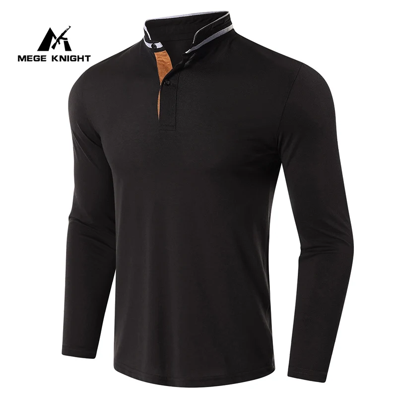 

MEGE Men Srendyol Long sleeve T-Shirt Tactical Spring/Fall Thermal Sports Sweater Tops Military Gym Running T Shirt Pullover