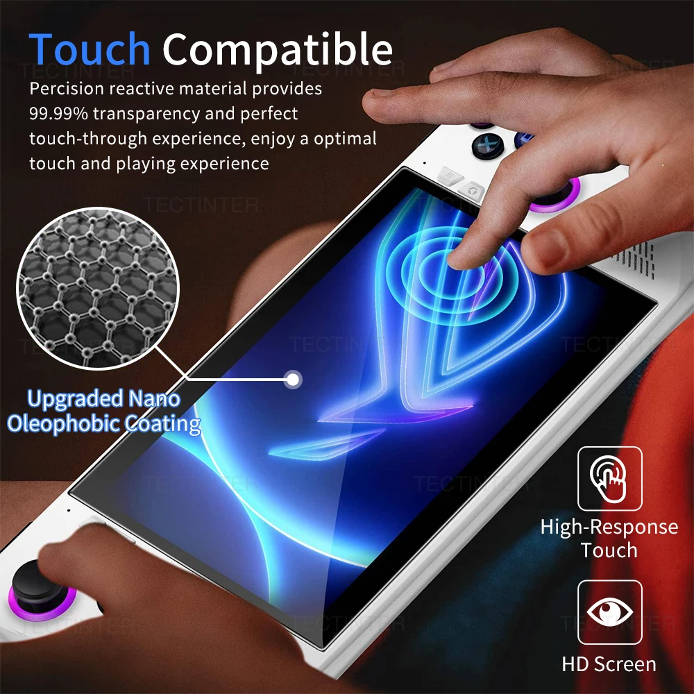 1/2/3 шт. защитная пленка закаленное стекло совместимое с Asus ROG Ally защита экрана от