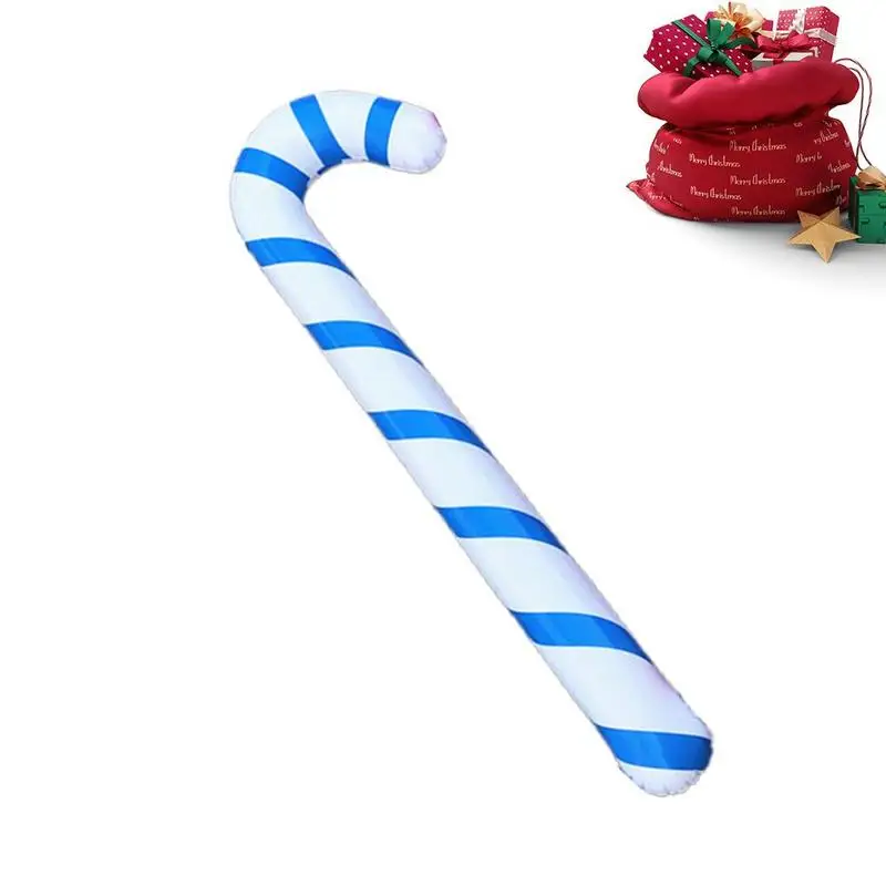 

Inflatable Christmas Candy Canes Inflatable Candy Sticks for Xmas Indoor Outdoor Decoration 2023 New Year Party Favors Candy New