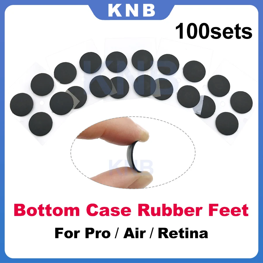 

100 комплектов нижний корпус Резиновые ножки для Macbook Pro A1278 A1286 A1297 Air A1369 A1370 A1465 A1466 Retina A1398 A1425 A1502