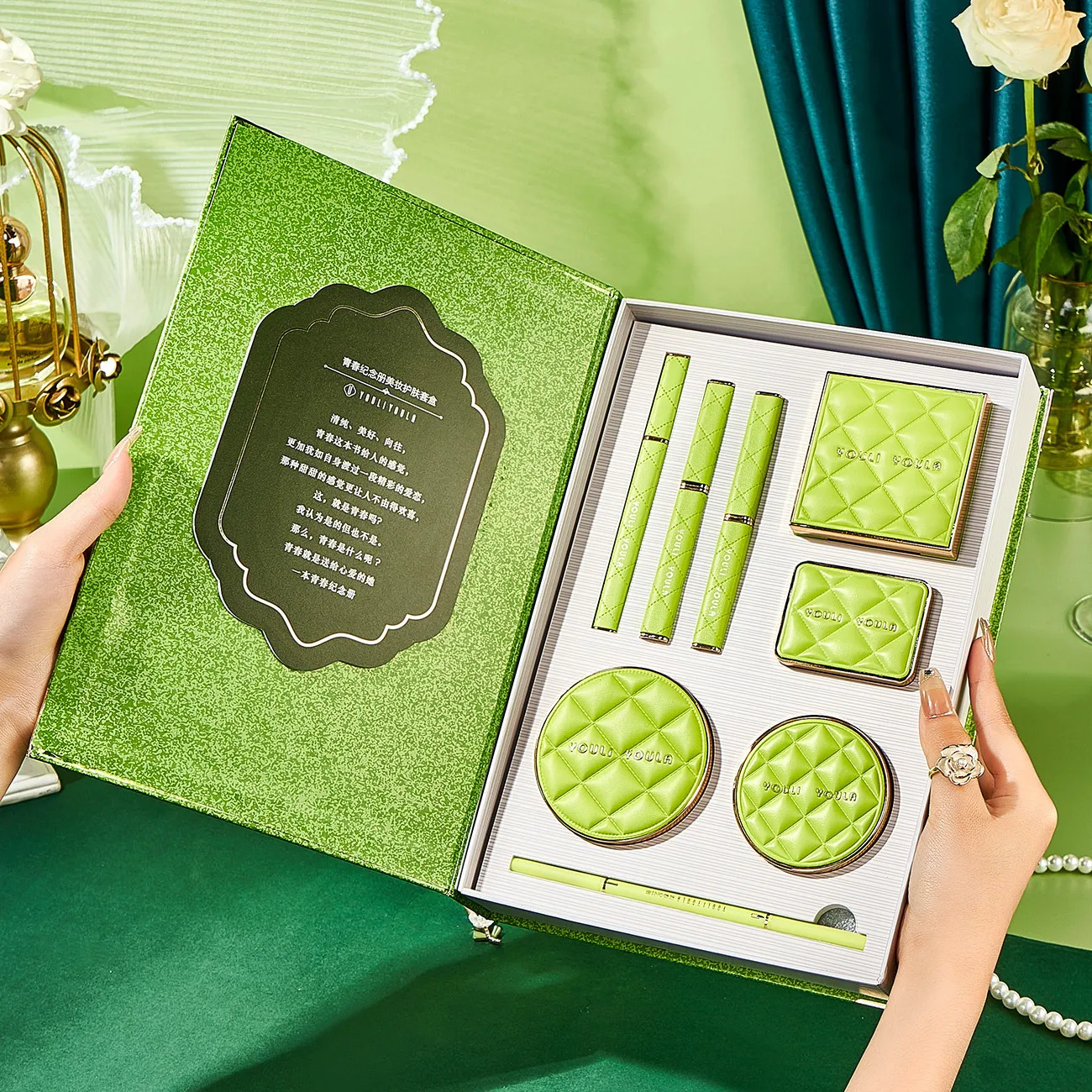 Набор для макияжа полный Профессиональный набор помады век все в одном макияж 8