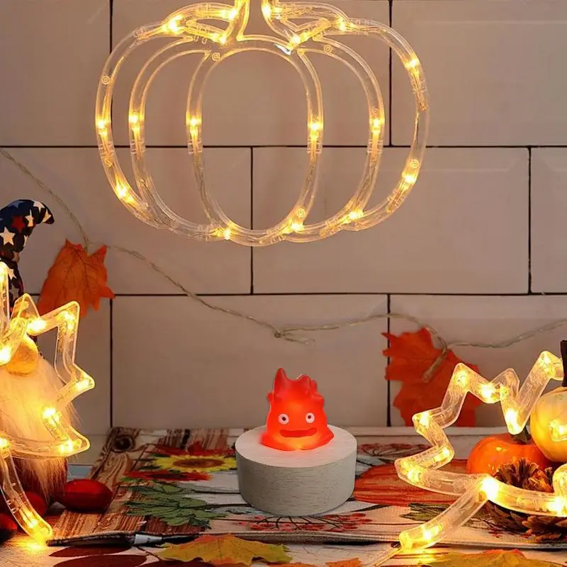 Лампа в виде тыквы для Хэллоуина прикроватная лампа декоративная украшения дома