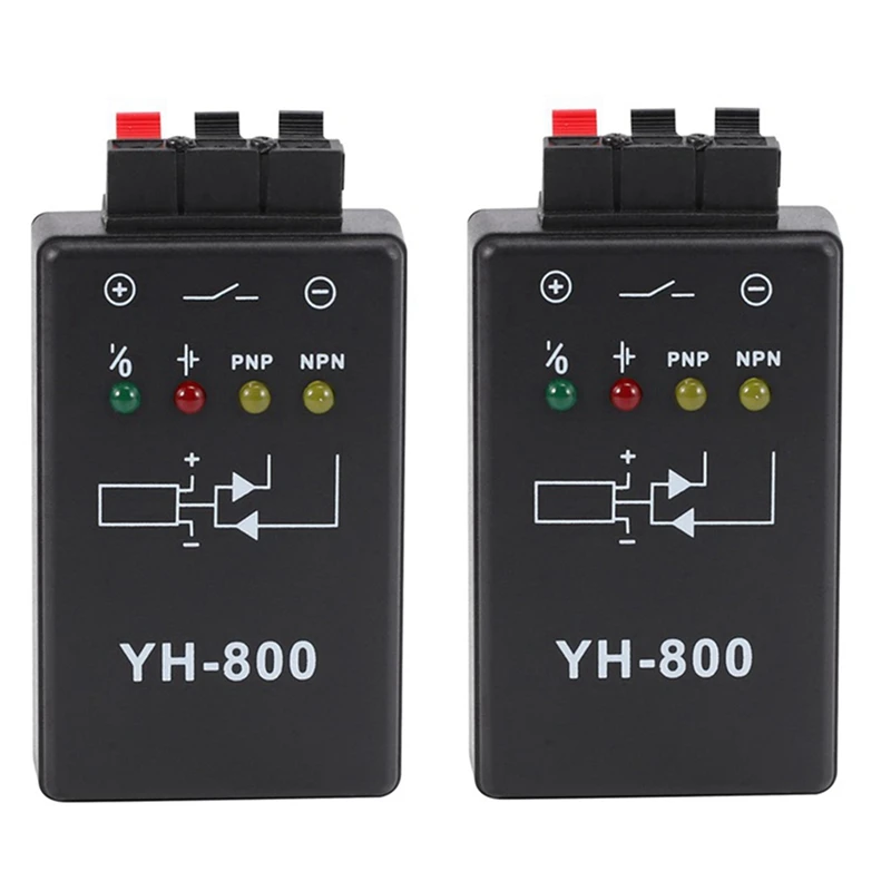 

2X YH-800 Photoelectric Switch Tester Proximity Switch Magnetic Switch Tester Sensor Tester( Without Battery)