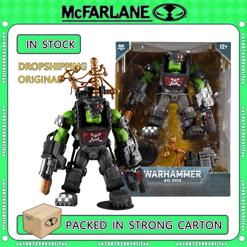 Игрушки McFarlane Ork большой Mek (Warhammer 40000) Mega 10 &quotфигурка оригинальная модель наборы