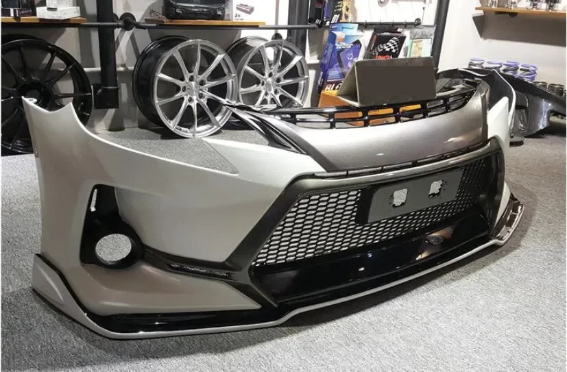 Real Carbon Fiber Front Lip Bumper Flaps Spoiler Cover For Toyota Reiz / MARK X 2012 2013 2014 2015 2016 2017 GS