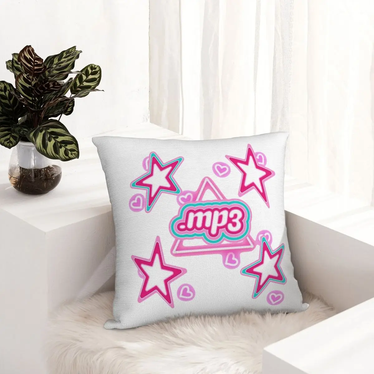 Наволочка Emilia Mernes Singer с рисунком искусственная декоративная подушка Обложка для