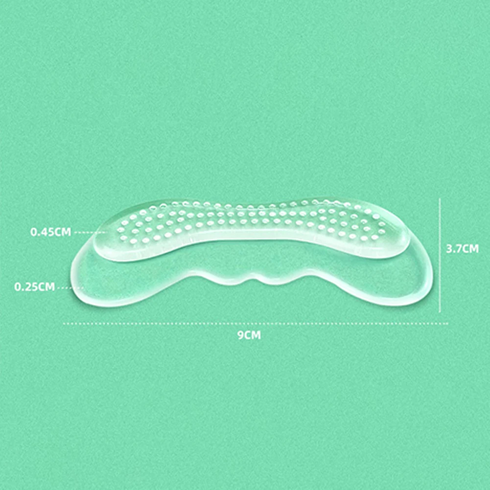 Silicone Gel Heel Pads For High Heels Shoes Inserts Heel Liner Cushion Protector Sticker Insoles For Shoes Foot Pain Relief Pad