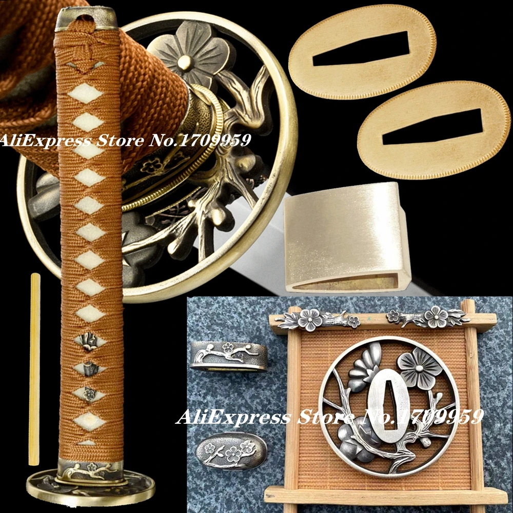 Качественная латунная фурнитура японский защитный меч для