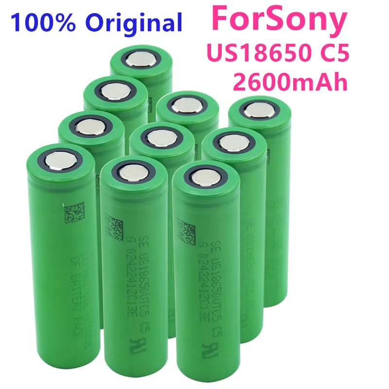 

100% Original US18650 VTC5 Li-Ion rechargeable 18650 battery for VTC5 30A 3000mah ForSony toys tools flashlight + free shipping