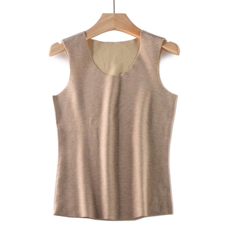 

Комплект термобелья, электрическое термобелье, Осеннее женское нижнее белье с бархатной подкладкой и средней высотой на зиму