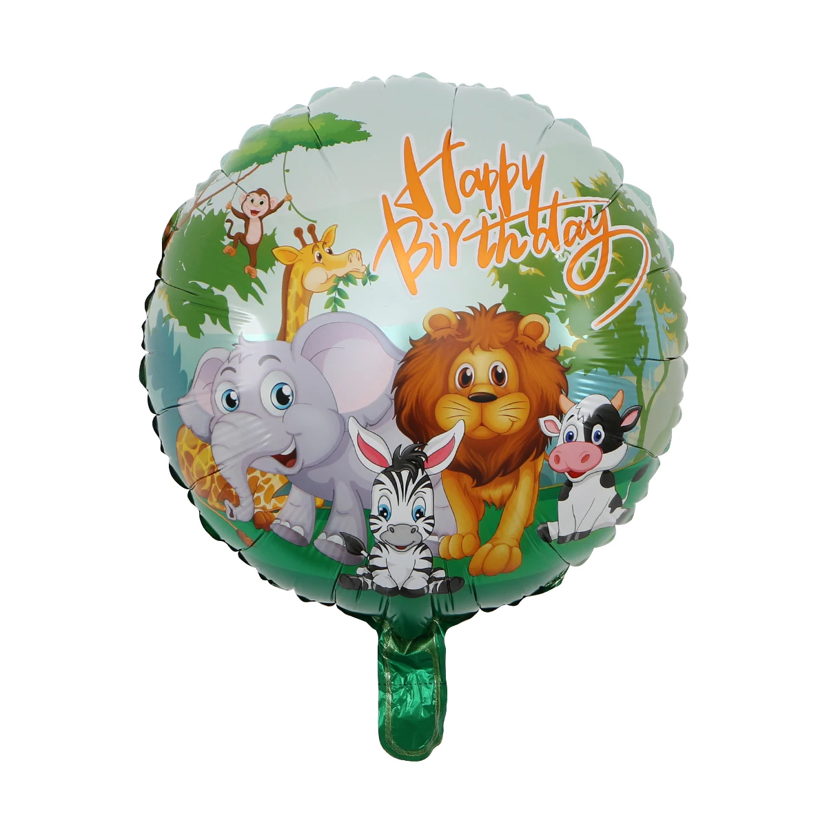 1 комплект воздушные шары с дикими животными гирлянда арочные наборы зеленые