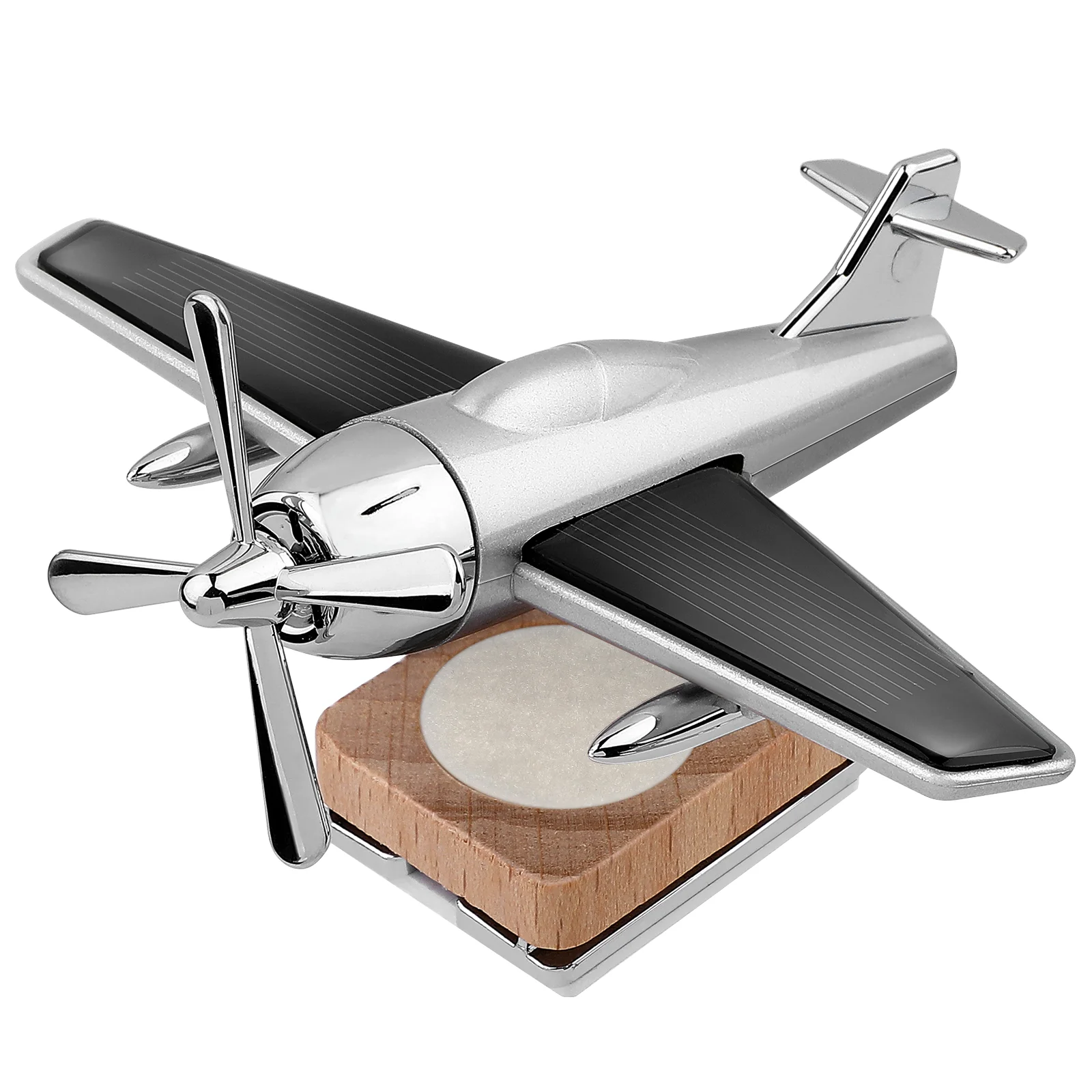 

Airplane Ornaments Car Aroma Diffuser Freshener Solid Perfume Decoration Turntable