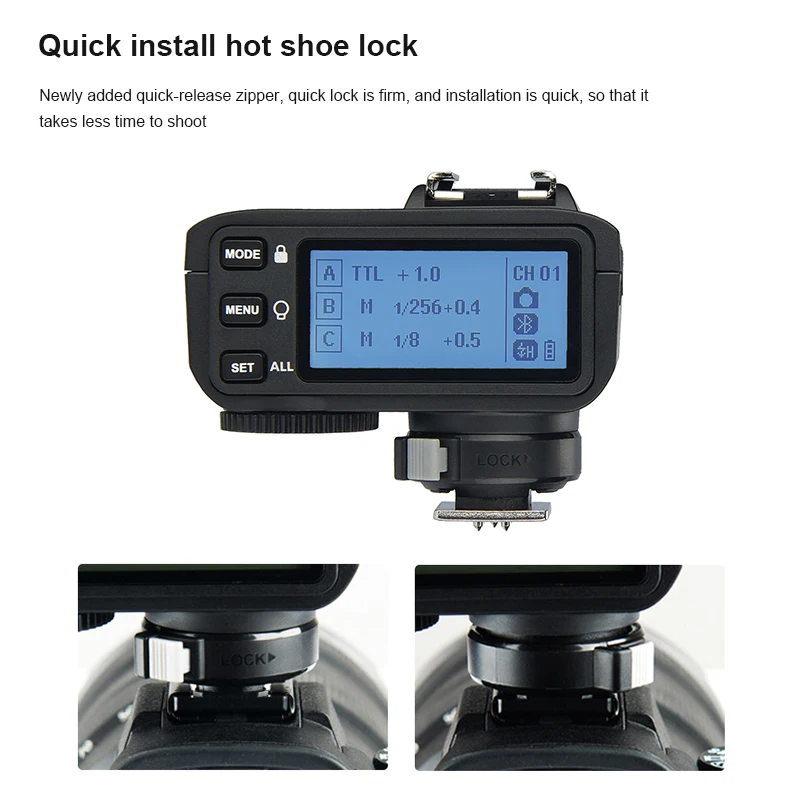 Godox X2T-C X2T-N X2T-S X2T-F X2T-O X2T-P TTL 1/8000s HSS Беспроводной трансмиттер триггер для вспышки