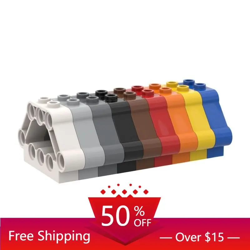 

10 шт. кубики MOC 32333 5x3x1 болтовое соединение креативная модель строительного блока для детей «сделай сам» высокотехнологичные части кирпича л...