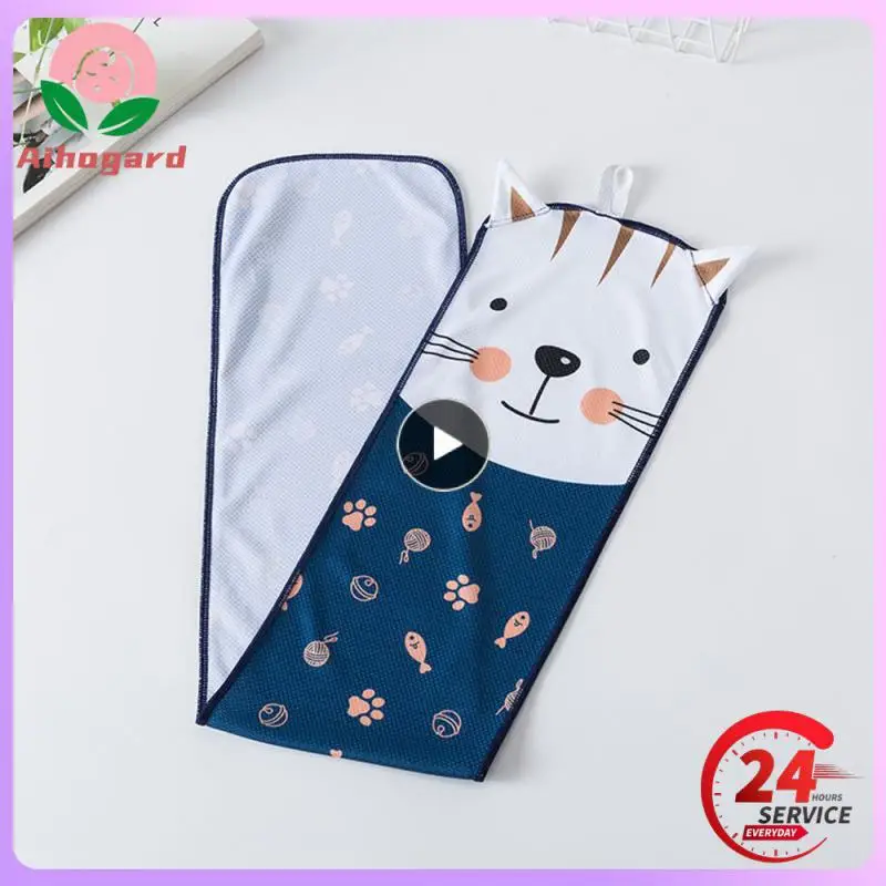 

Quick-drying Towel Ice Towel Quick-drying Cartoon Printing Childrens Sweat Wipe Cooling Towel Wipe Sweat